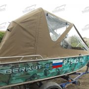Ходовой тент на лодку Беркут С (Berkut S)