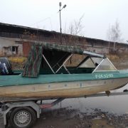 Ходовой тент на лодку Крым