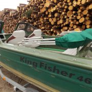 Ходовой тент на лодку King Fisher 460
