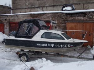 Ходовой тент на лодку Grizzly 520 HT